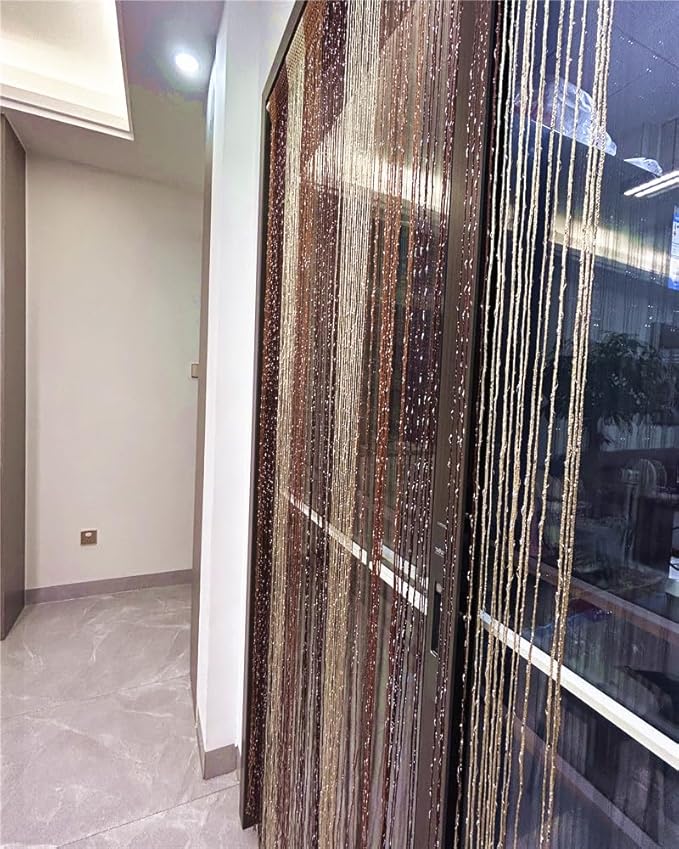 ave split Decorative Door String Curtain Wall Panel Fringe Window Room Divider