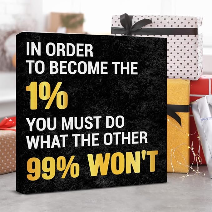 Inspirational Wall Art, Motivational Positive Quotes Wall Decor