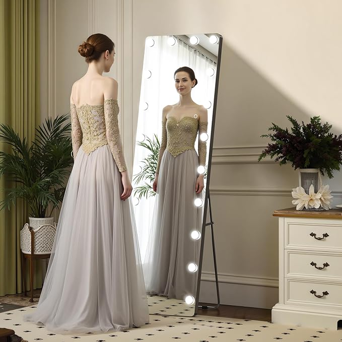 Kosmonia 62x20 Hollywood Full Length Mirror