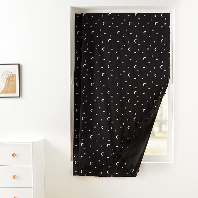 Amazon Basics Portable Room Darkening Blackout Curtain Shade