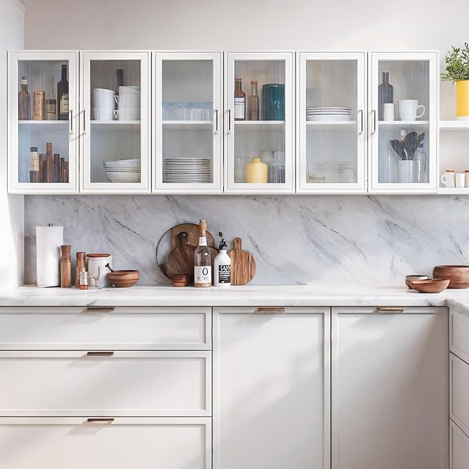 Furnaza LED Wall Storage Cabinets