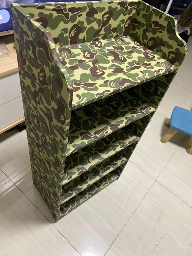 Self-Adhesive Vinyl Green Camouflage Contact Paper Peel and Stick Camouflage
