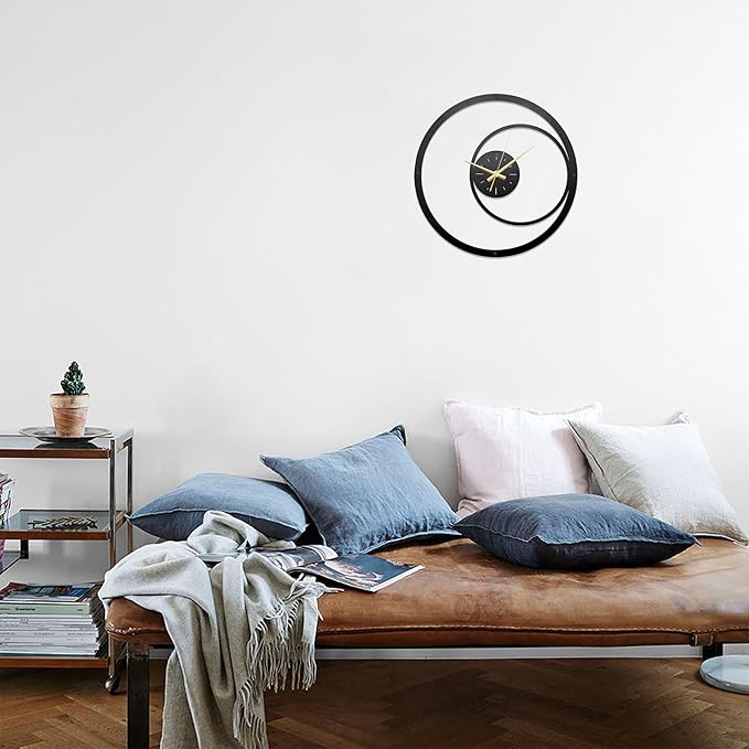 Minimalist Metal Wall Clock