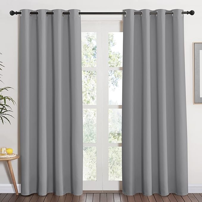 NICETOWN Blackout Curtain & Drape 84 inch Length