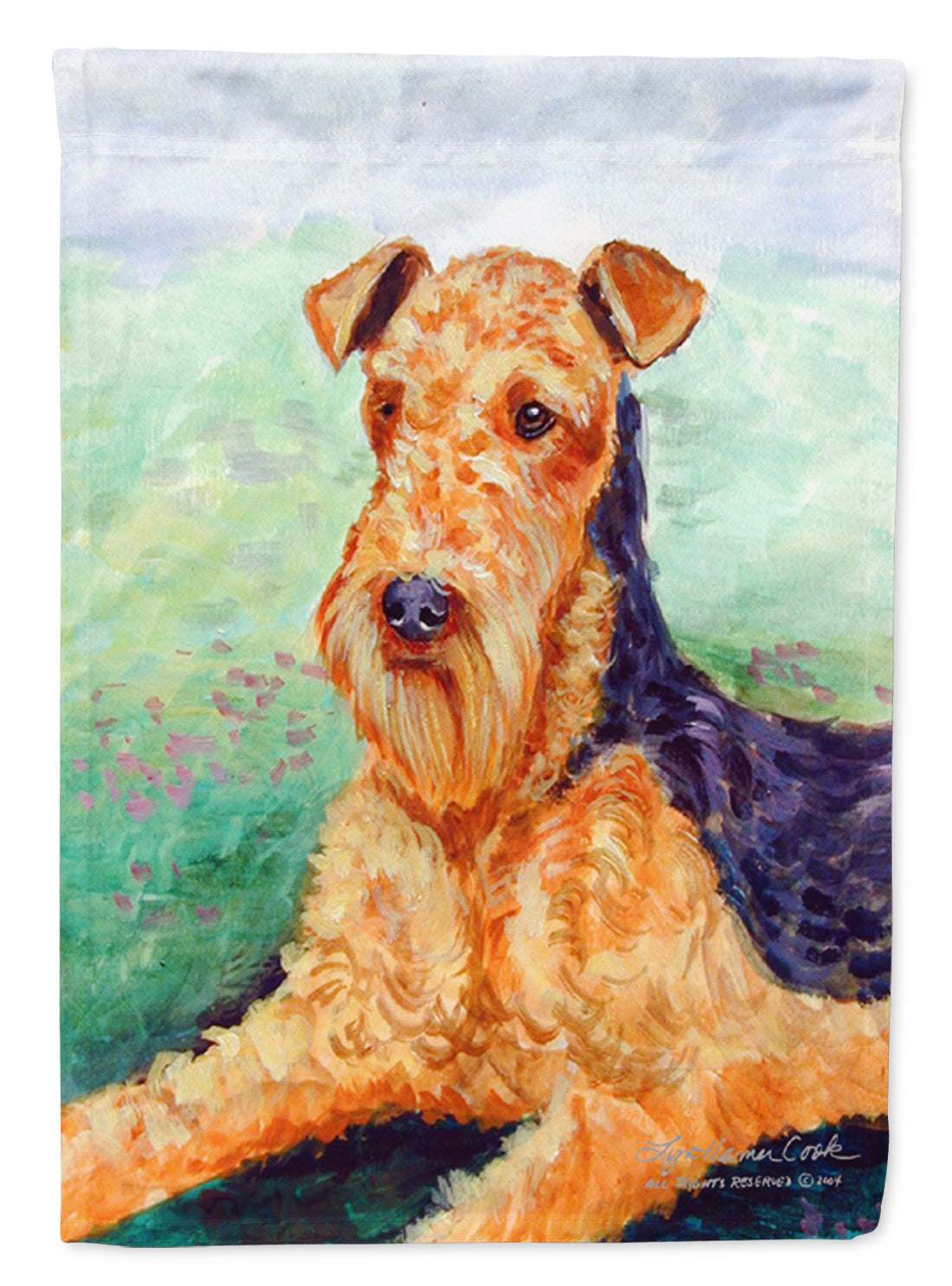 Airedale Garden Flag â Decorative Outdoor Yard Flag 7239GF
