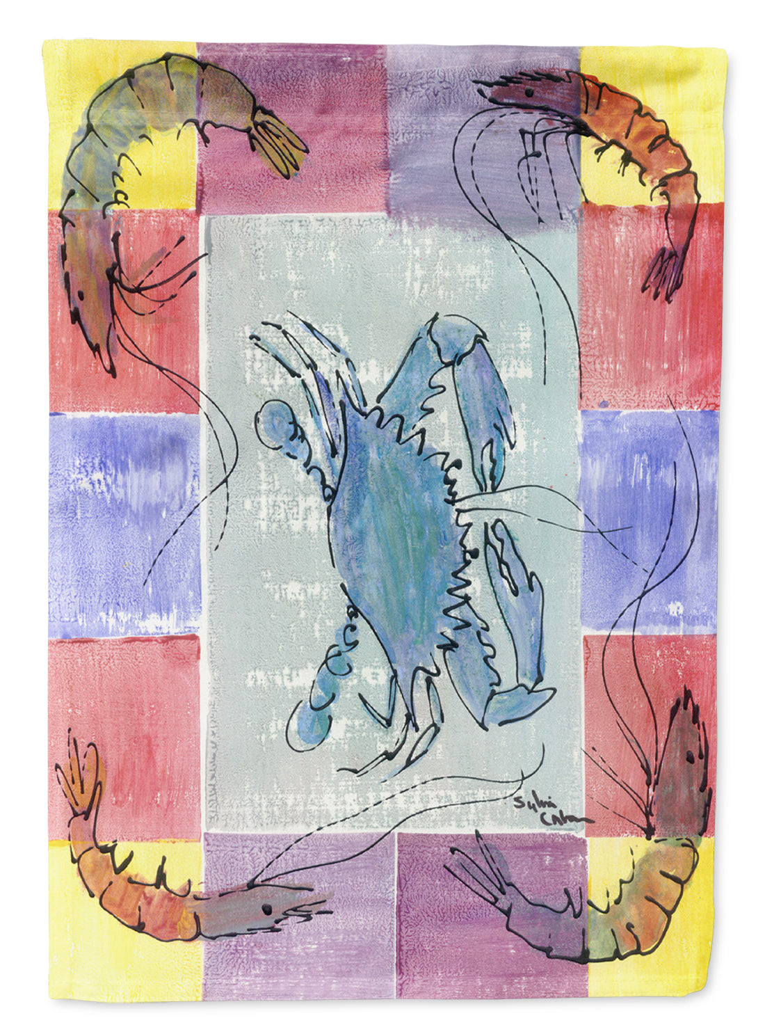 Crab Garden Flag â Decorative Outdoor Yard Flag 8021GF