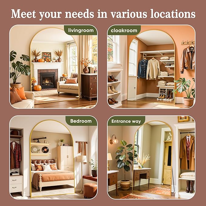 Full Length Mirror, Oversized Floor Mirrors, Leaning Free Standing Mirrors