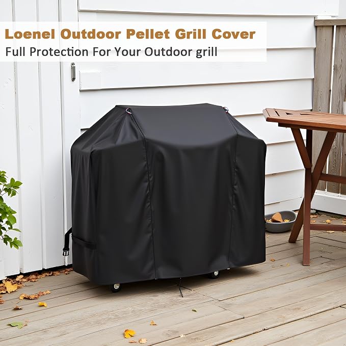 Pellet Grill Cover for Traeger Select Series, 600D Thickened Grill Covers Compatible with Traeger Select Pro and TFS60LZC Select Elite, Heavy Duty Waterproof BBQ Cover for Outdoor Grills