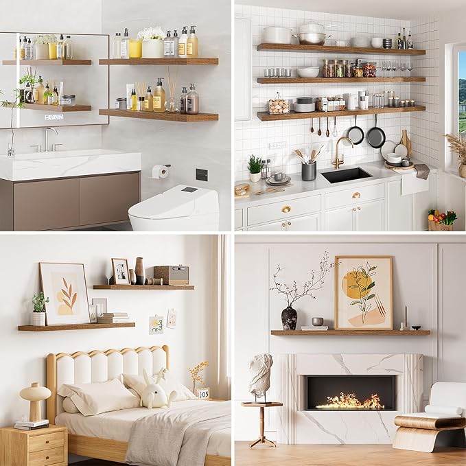 Heimlove 40 Inches Floating Shelves