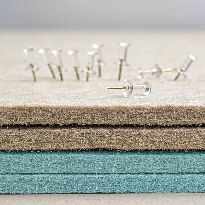 Lightomorrow Bulletin Board, 35 x 17 1/2 inches Felt Board