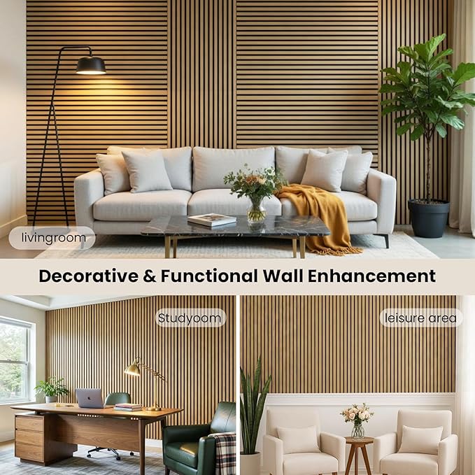 Wood Slat Wall Panels