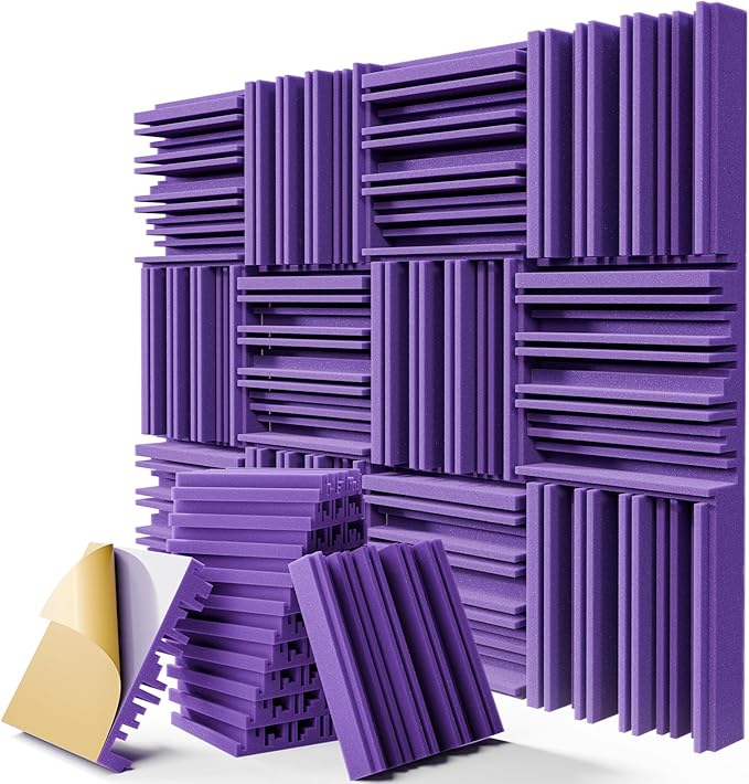 12 Pack Sound Proof Foam Panels