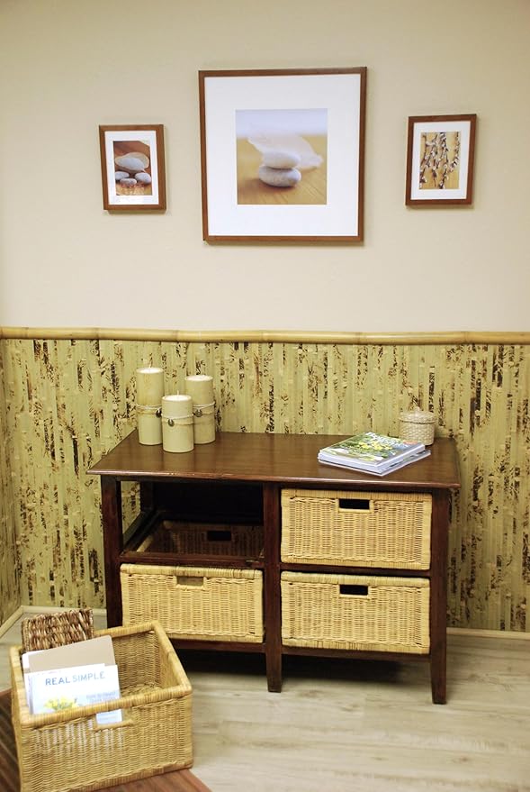 Natural Bamboo Paneling