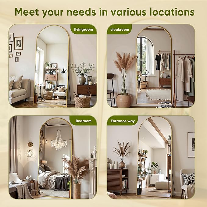 Full Length Mirror, Oversized Floor Mirrors, Leaning Free Standing Mirrors