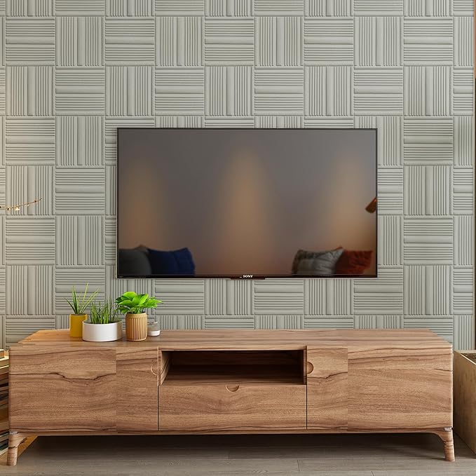 Velvet 3d wall panels for Interior wall Decor peel and stick, Soundproof