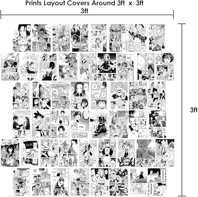 WOONKIT Anime Posters Pack
