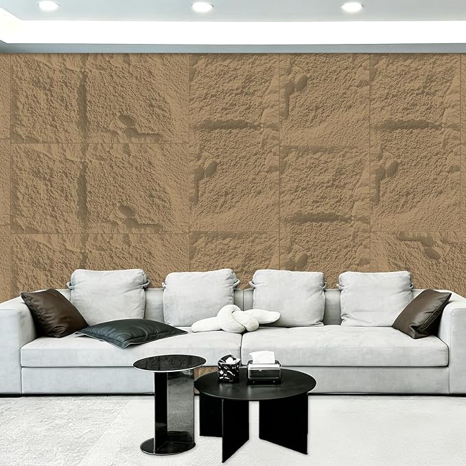 3D Faux Stone Wall Panels, 1.18" wall Panels