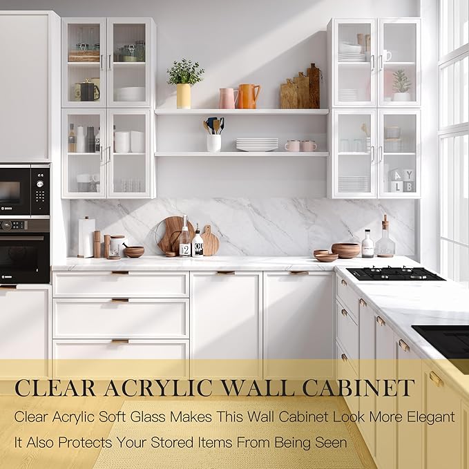 Furnaza Kitchen Wall Cabinets 4 Doors