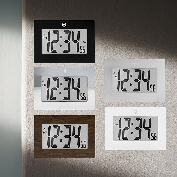MARATHON Large Digital Wall Clock