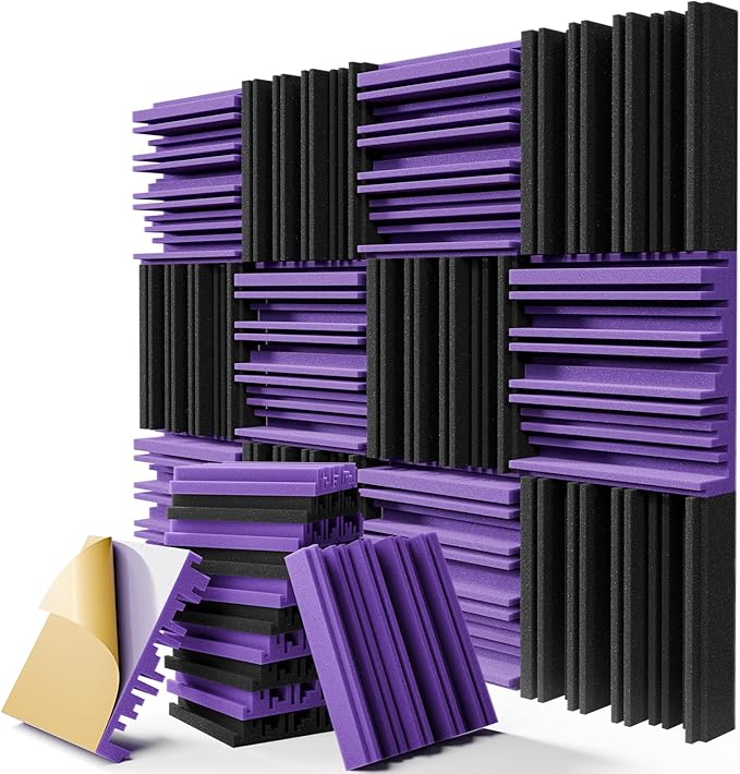 12 Pack Sound Proof Foam Panels