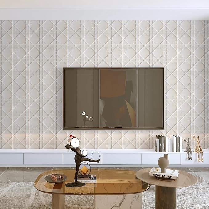 Velvet 3d wall panels for Interior wall Decor peel and stick, Soundproof