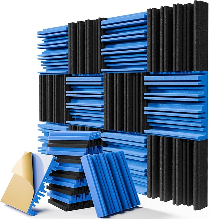 12 Pack Sound Proof Foam Panels