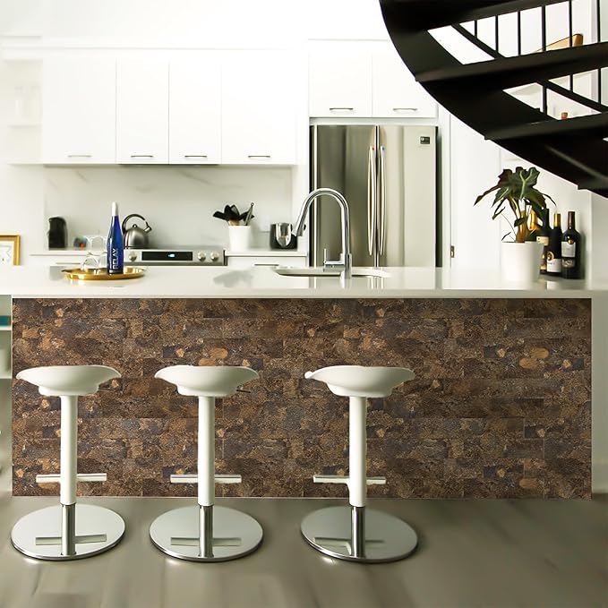 StyloVue 100 Pieces Peel and Stick Backsplash