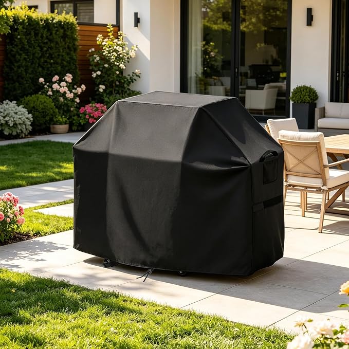Grill Cover for Monument Mesa 415BZ, Classic 35633, Heavy Duty Waterproof All-Weather Protection, Outdoor Fade Resistant BBQ Grill Cover (55" W×21" D×43" H)