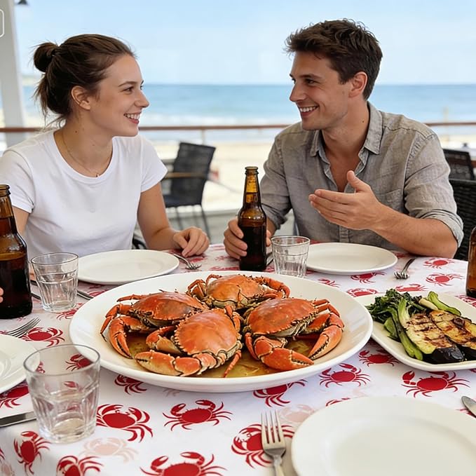 Kochorie 100 Ft x 54 Inch Crab Boil Party Tablecloth Roll