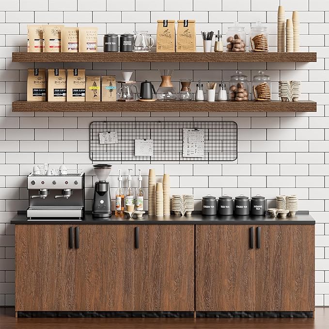 Heimlove 9.3" Deep Floating Shelves