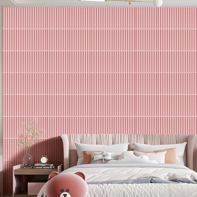 Heikki 30 Pack 3D Wall Panel for Interior Wall Décor, PVC Flower Textured Wall