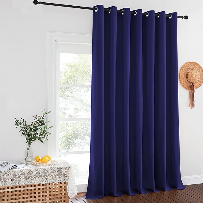 NICETOWN Wide Sliding Door Curtains