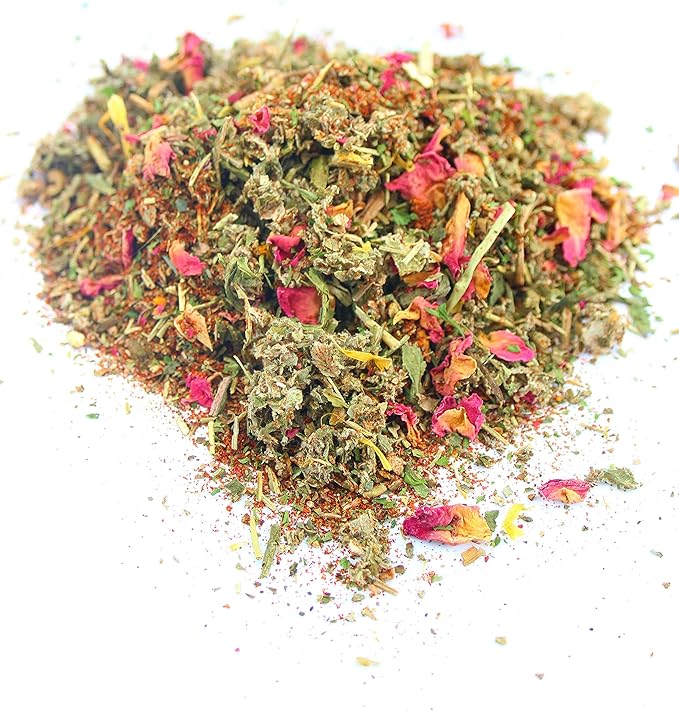 Non-GMO Backyard Chicken Nesting Herbs (8 Pounds) - Naturally Keep a Clean Coop Your Hens Will Love - Chicken Supplies and Feed WormBGone