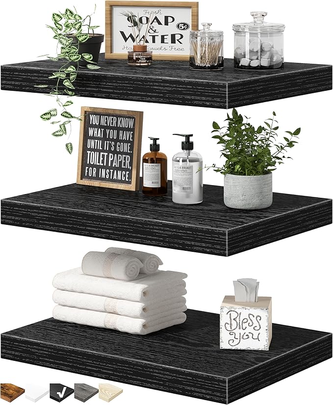 QEEIG 10" Deep Floating Shelves