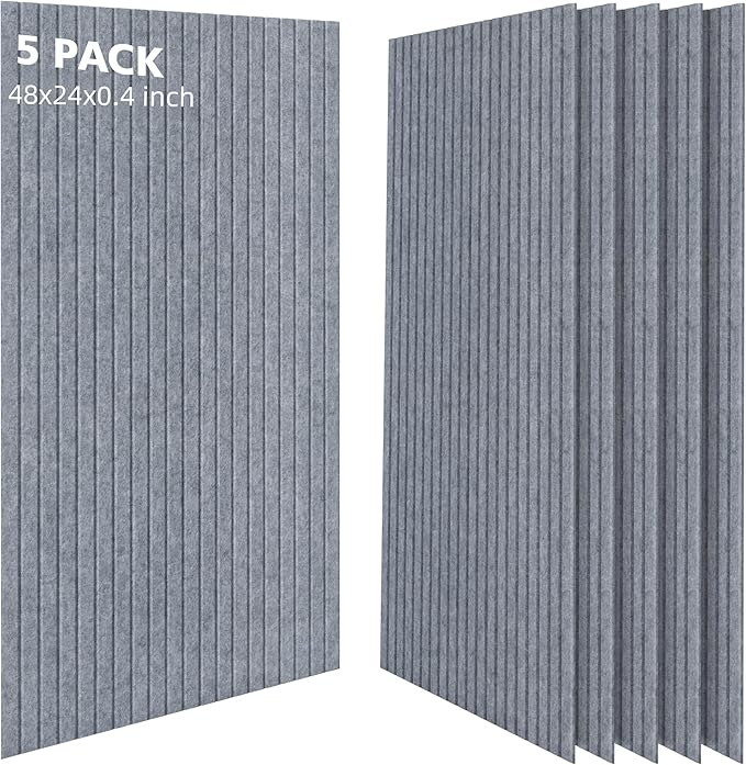 Acoustic Panels, 5 Pack Sound Panels Noise Reducing
