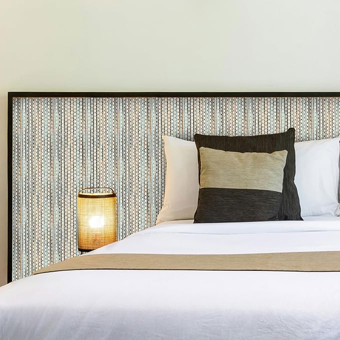 Main Street Peel and Stick Wallpaper Eco-Friendly Sheets 12 Pack, 11 X 16 Inch