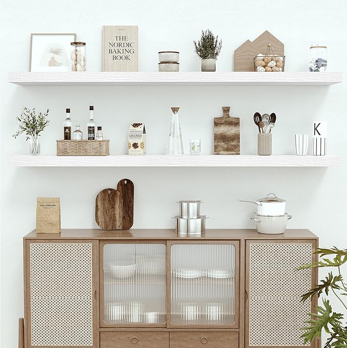 Vivelove 12 in Deep Floating Shelves