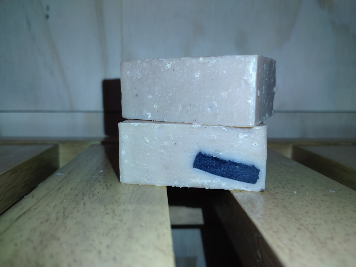 handcrafted cold process artisan soap- Dead sea mud scrub