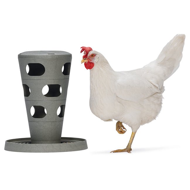Feed Tower for Chickens â Eco-Friendly, Three-Level Poultry Feeder