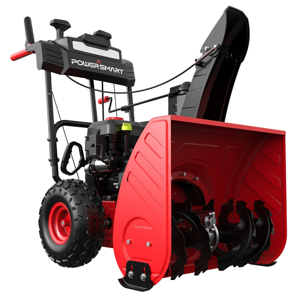 26'' 252cc Two Stage Self-Propelled Gas Snow Blower w/ Electric Start MB7109B