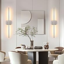 Morauroral Battery Operated Wall Sconces Set of 2, Dimmable Battery Wall Sconce