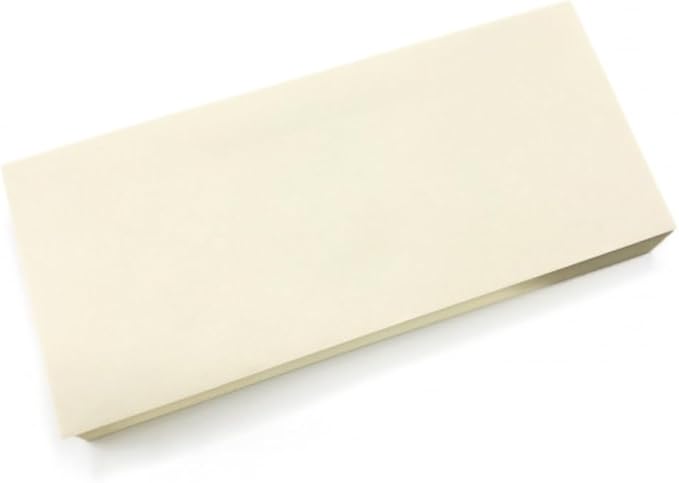 Limited Papers (TM) No. 10 Regular Standard Mailing Envelope - Pastel - Soft - 24 Pound (4.8 inch x 9.5 inch) - Announcement, Invoices, Checks, Letters, Contracts, Business Envelopes (Cream, 2500)