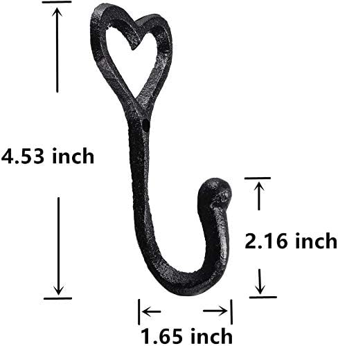 Decorative Wall Hooks Coat Towel Hook, Bath Kitchen Garage Hanging Scarf Cap
