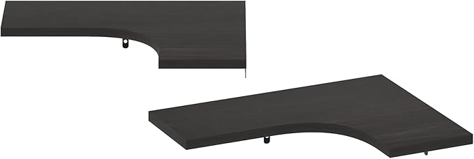 Furinno Rossi Wall Mounted Corner L-Shape Floating Display Shelves