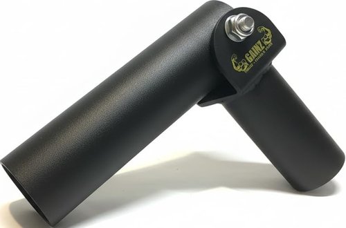 Gainz Barbell Landmine Row Anchor Attachment - 360ÃÂ° Swivel V-Bar/T-Bar for 2" Weight Plates