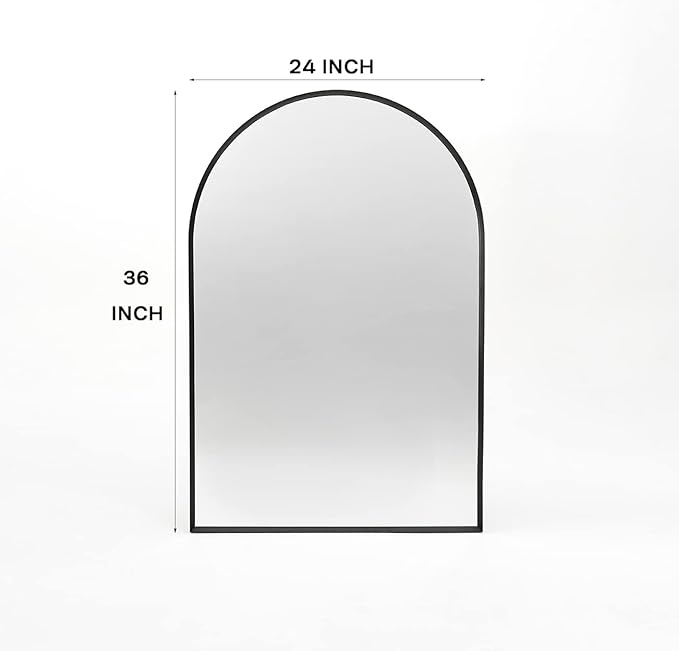 Arched Wall Mirror for Bathroom