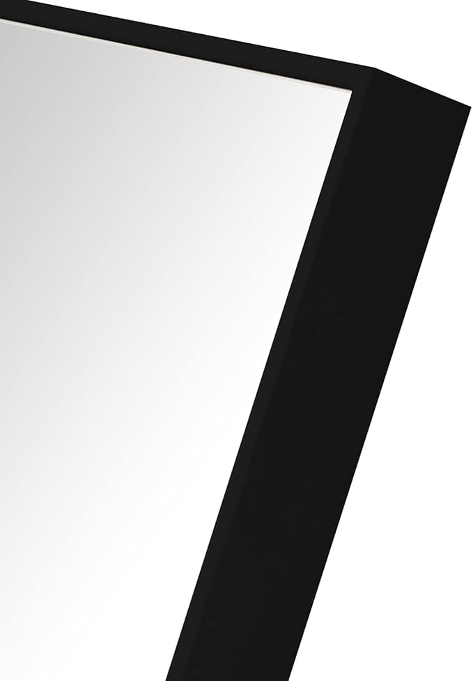 Modern Simple Black Frame 40x24Inch Mirror