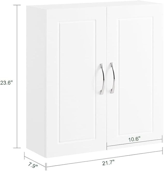 SoBuy Wall Cabinet Over the Toilet, Medicine Cabinet