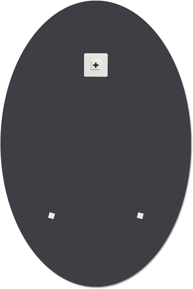 Frameless Oval Mirror, Bathroom Mirror