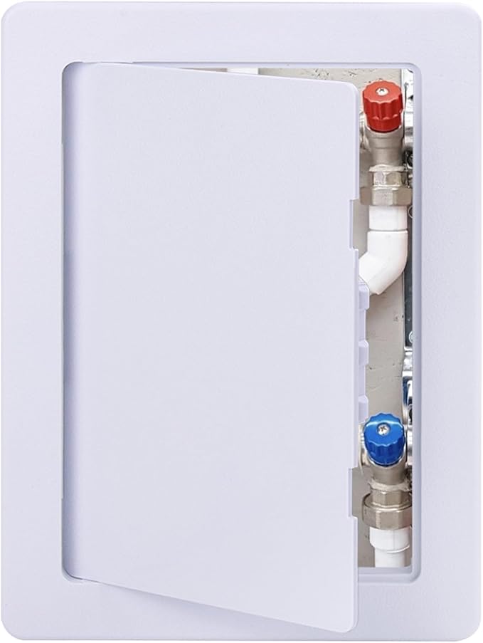Suteck Plastic Access Panel for Drywall Ceiling 4 x 6 Inch Reinforced Plumbing